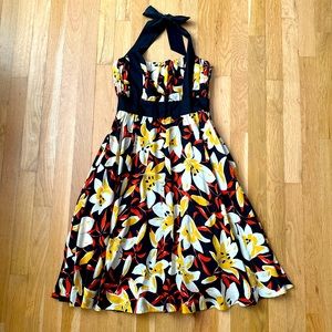 Size 0 Moulinette Soeurs halter silk dress from Anthropologie